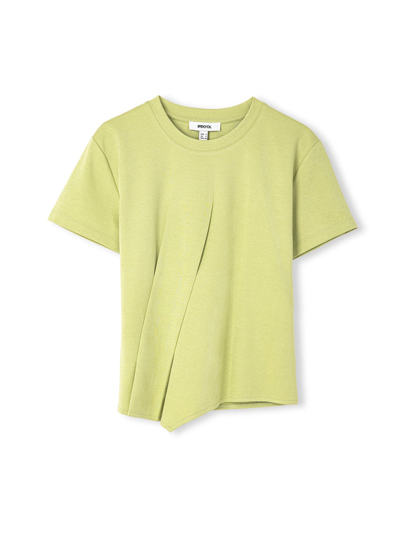 Ipekyol Diagonal Stitch T-Shirt Green