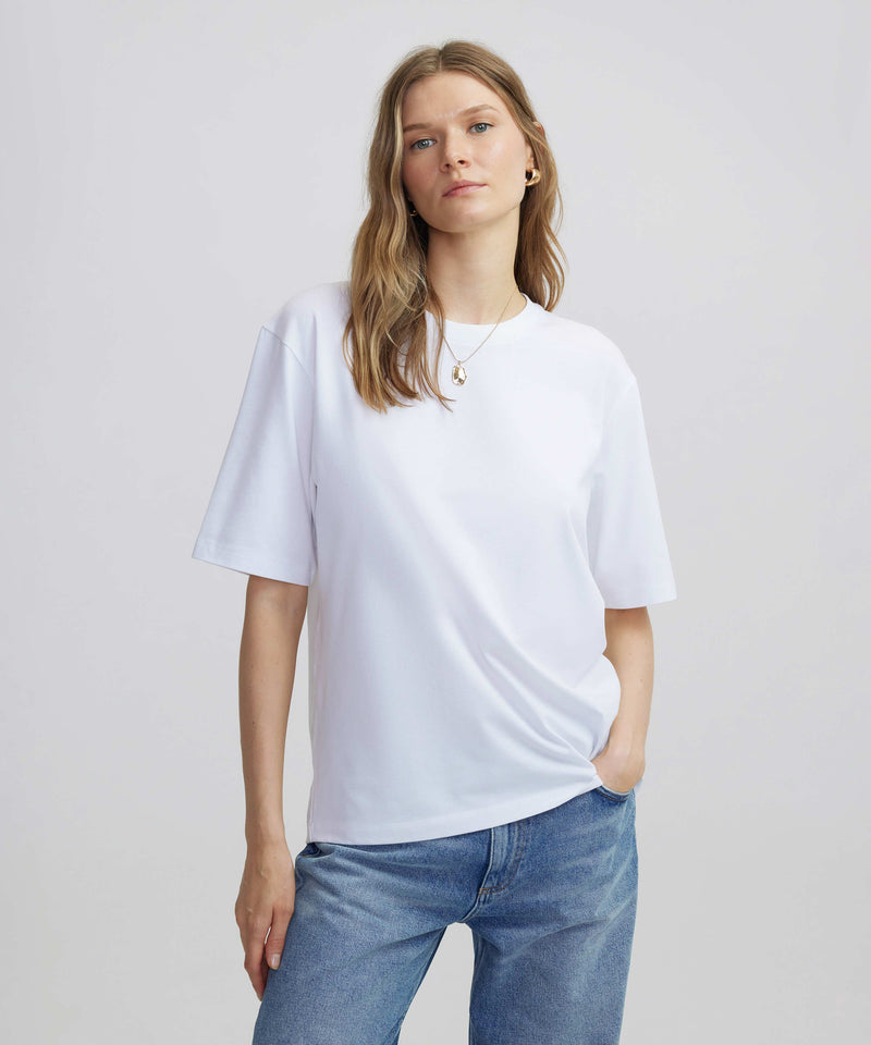 Ipekyol Round Neck Basic T-Shirt White