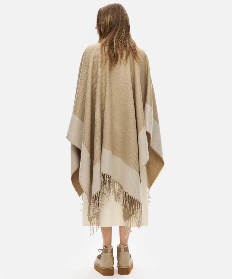 Ipekyol Poncho With Tassel Details Beige