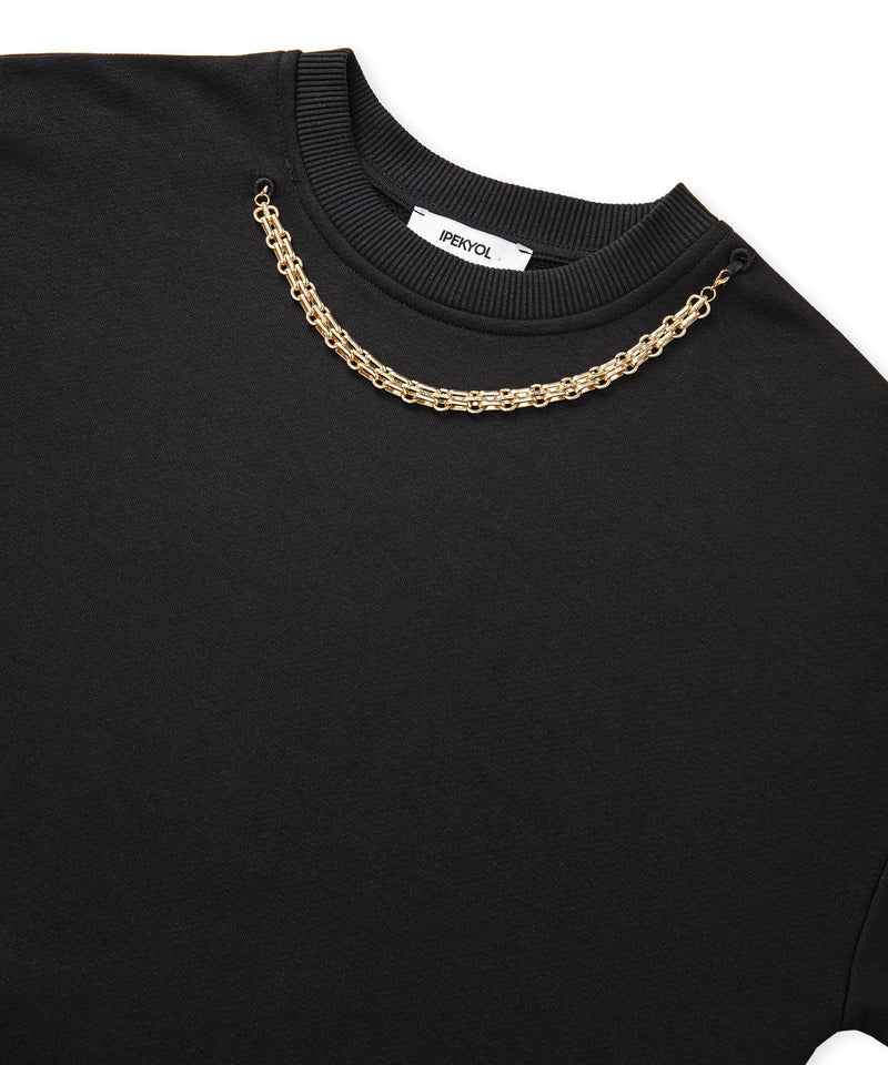 Ipekyol Sweater With Chain Accessory Black