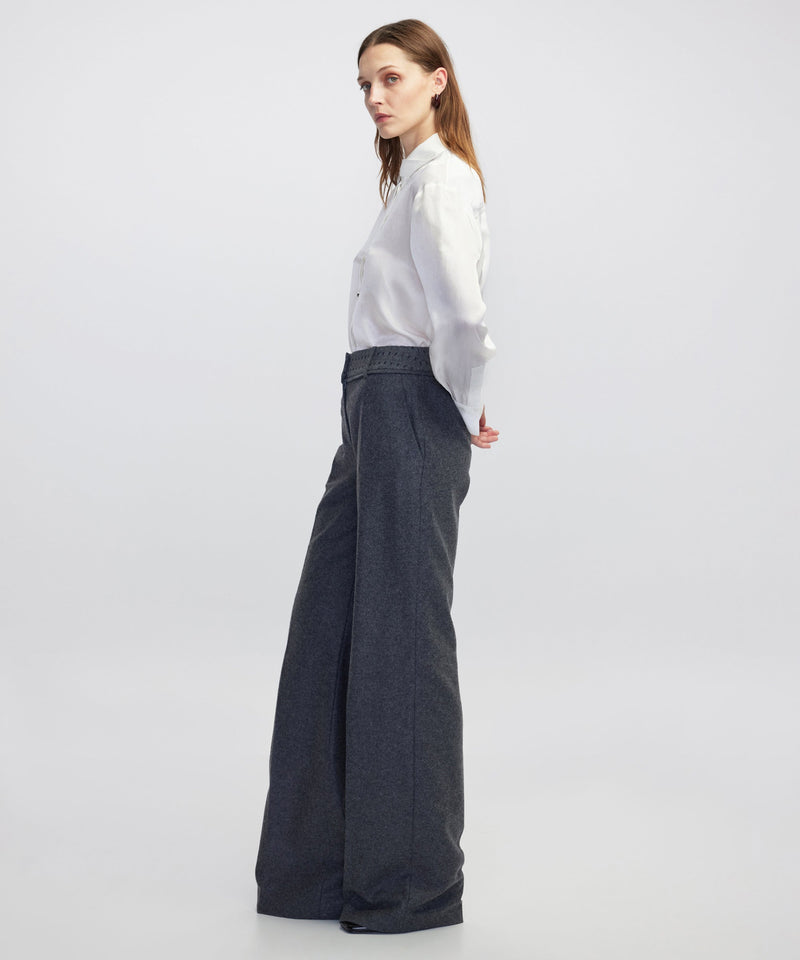 Ipekyol Cutout Trousers Anthracite