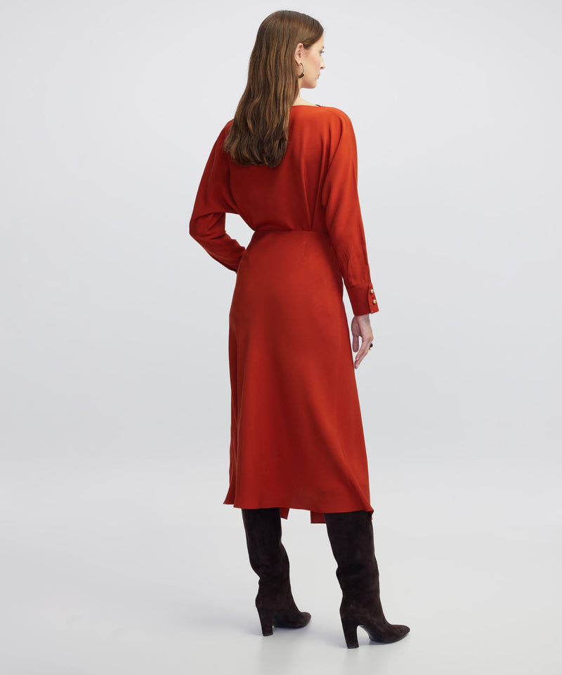 Ipekyol Buckle Skirt Brick