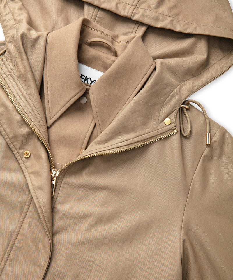 Ipekyol Layered Coat Camel