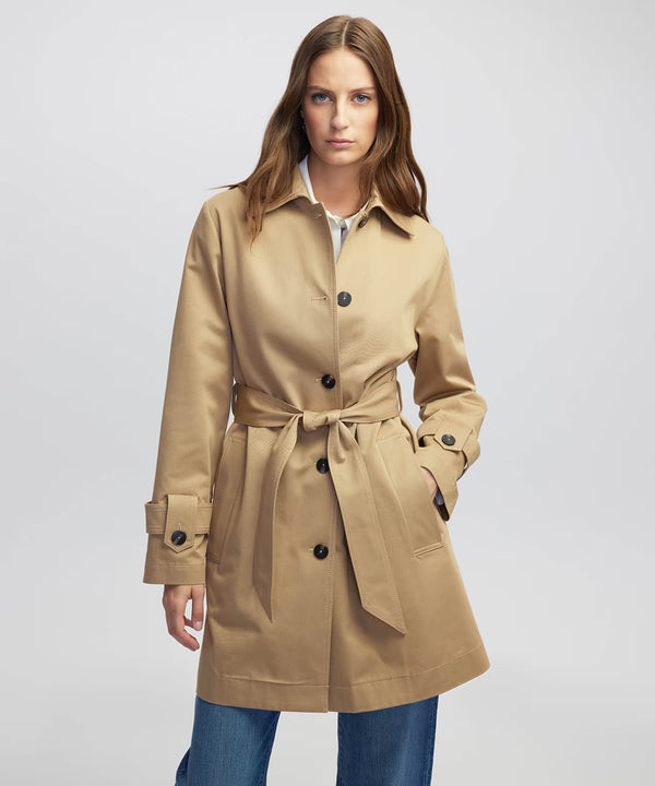 Ipekyol Belted Unlined Trench Coat Natural