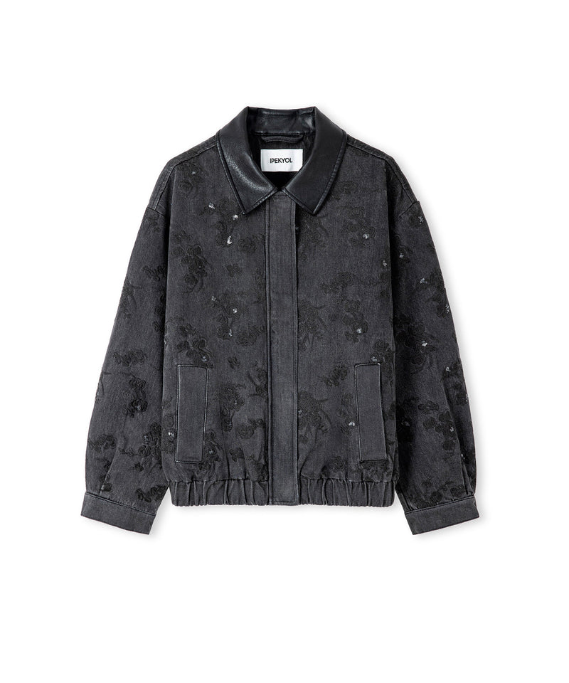 Ipekyol Embellished Coat Anthracite