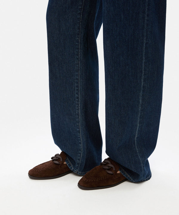 Ipekyol Leather Loafers Brown