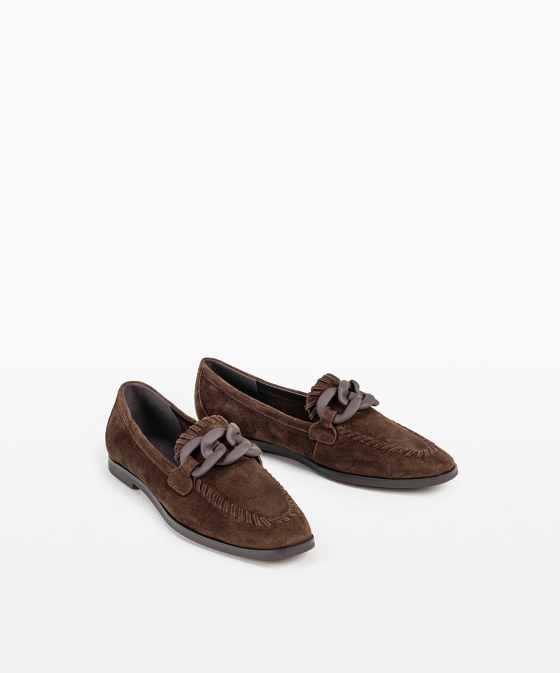 Ipekyol Leather Loafers Brown