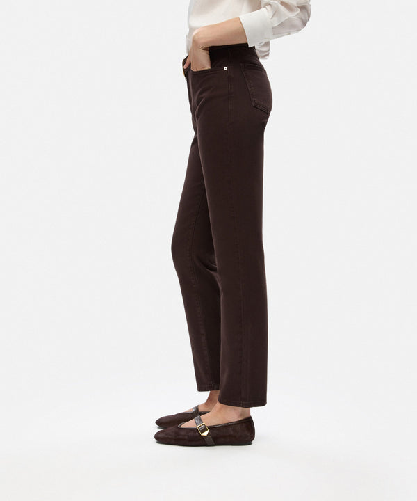 Ipekyol Pony Hair Flats Brown