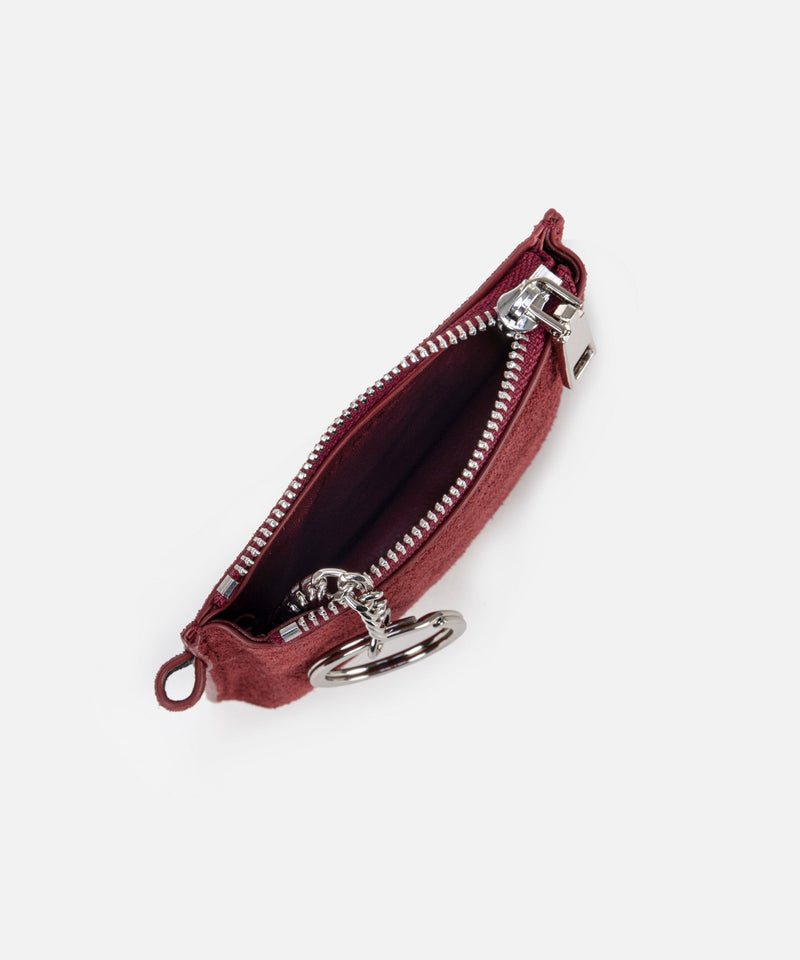 Ipekyol Card Holder With Metal Buckle Red
