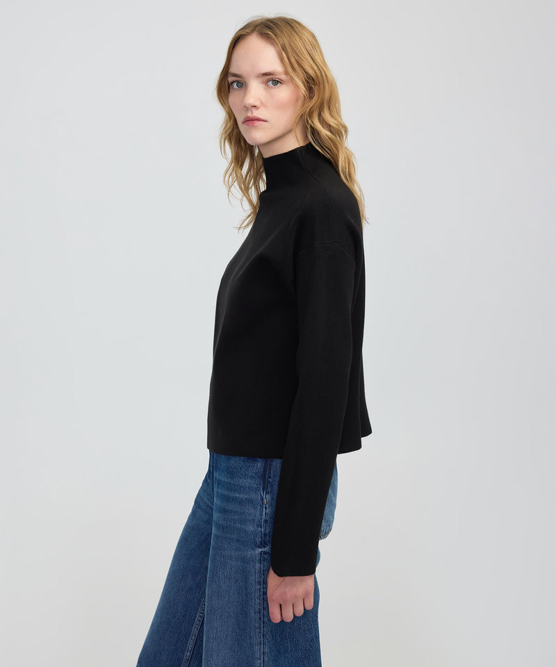 Ipekyol Basic Fine Knit Sweater Black