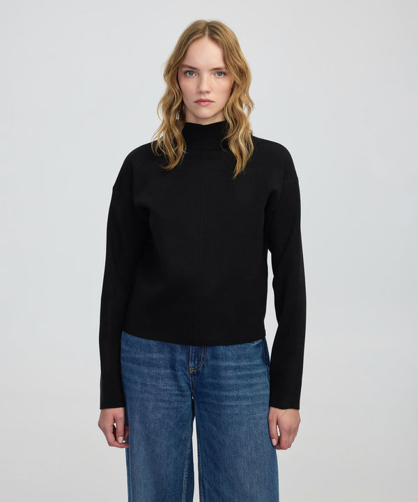 Ipekyol Basic Fine Knit Sweater Black