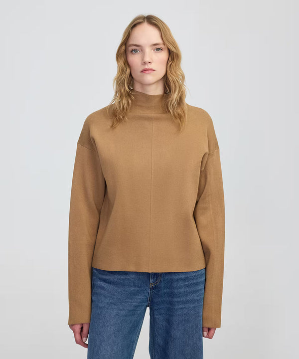 Ipekyol Basic Fine Knit Sweater Camel