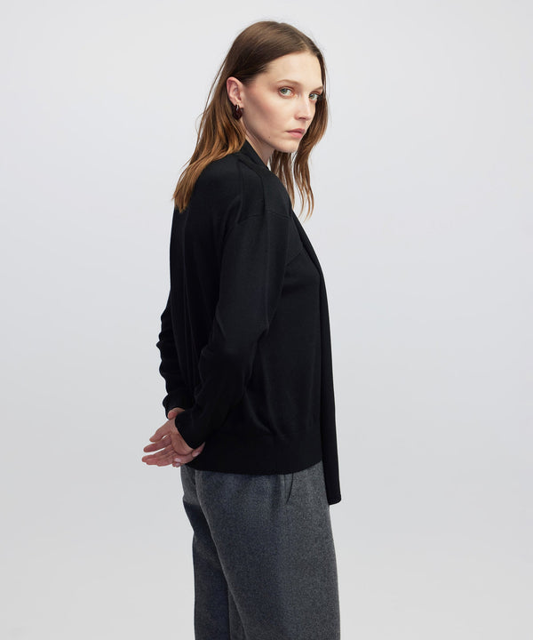 Ipekyol Scarf Knit Sweater  Black