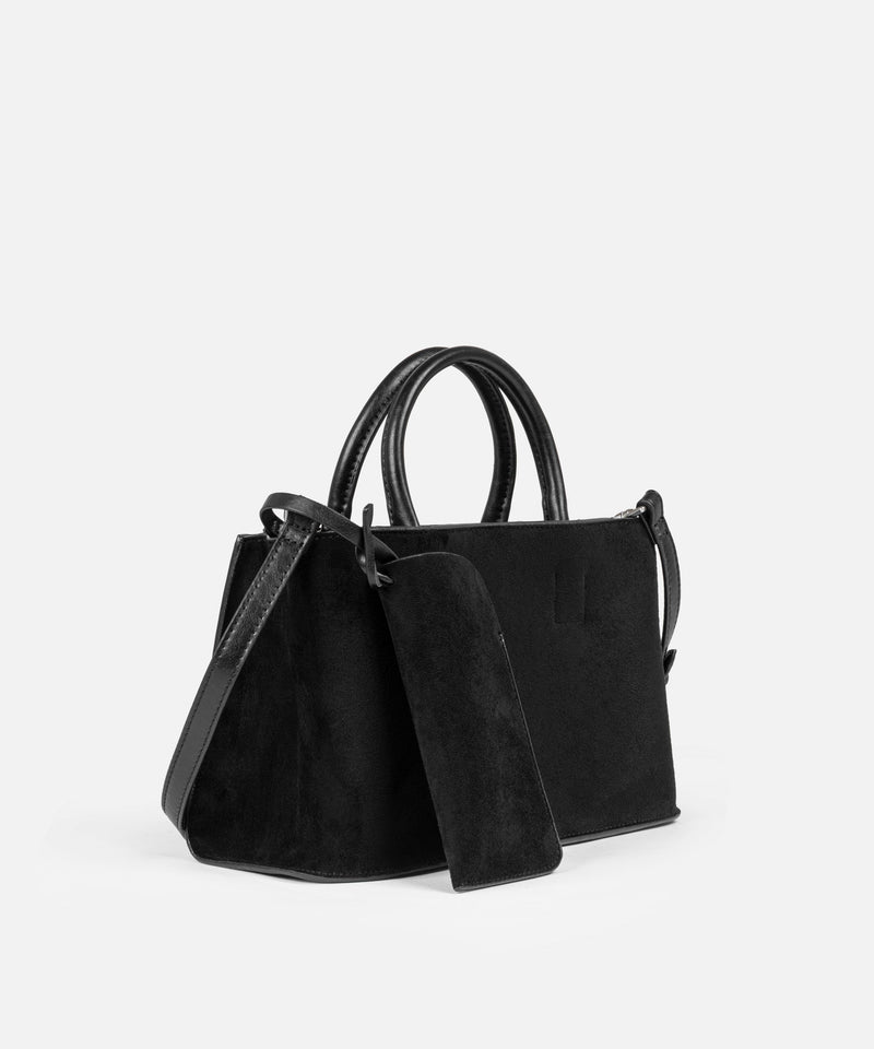 Ipekyol Suede-Effect Tote Bag Black
