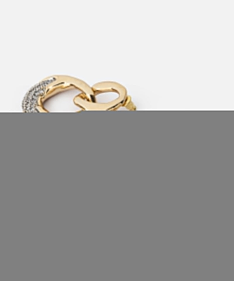 Ipekyol Intertwined Hoop Earrings Gold