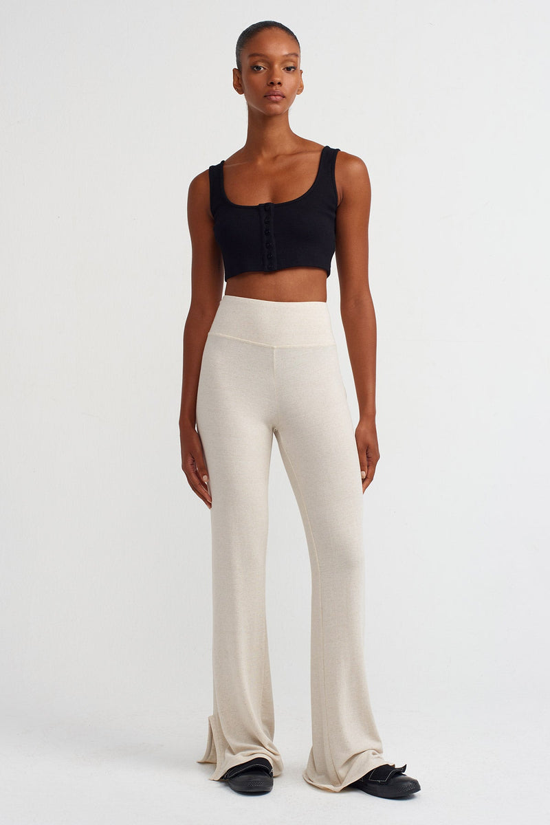 Nu High-Waisted Leggings Natural