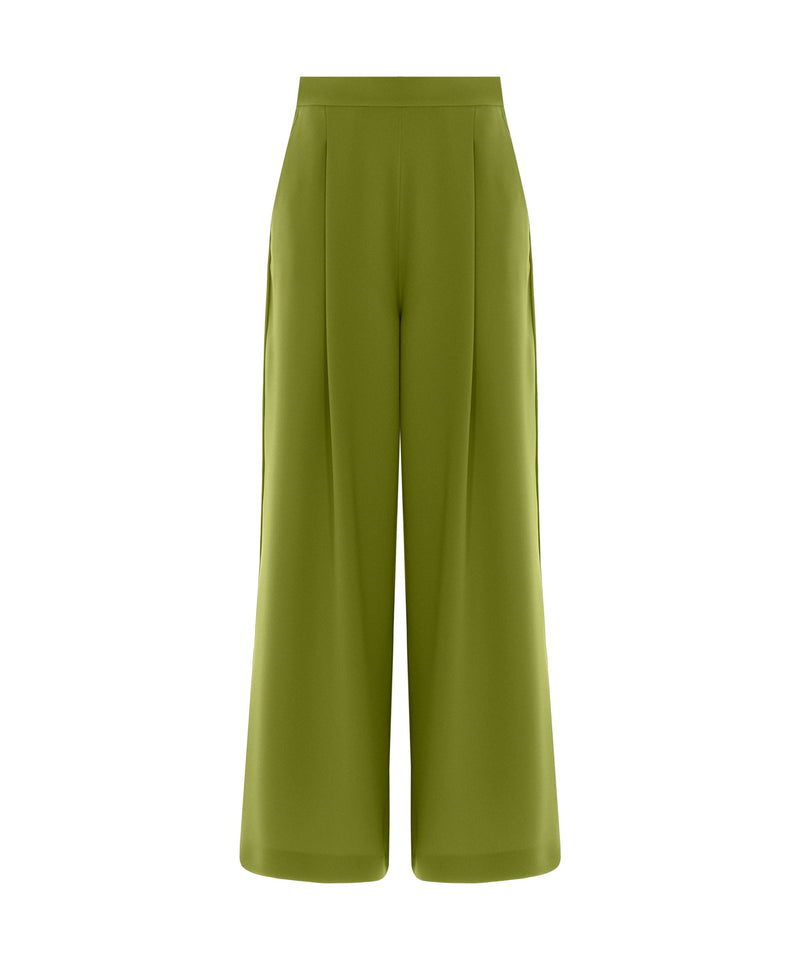 Machka Wide Leg Trousers Green