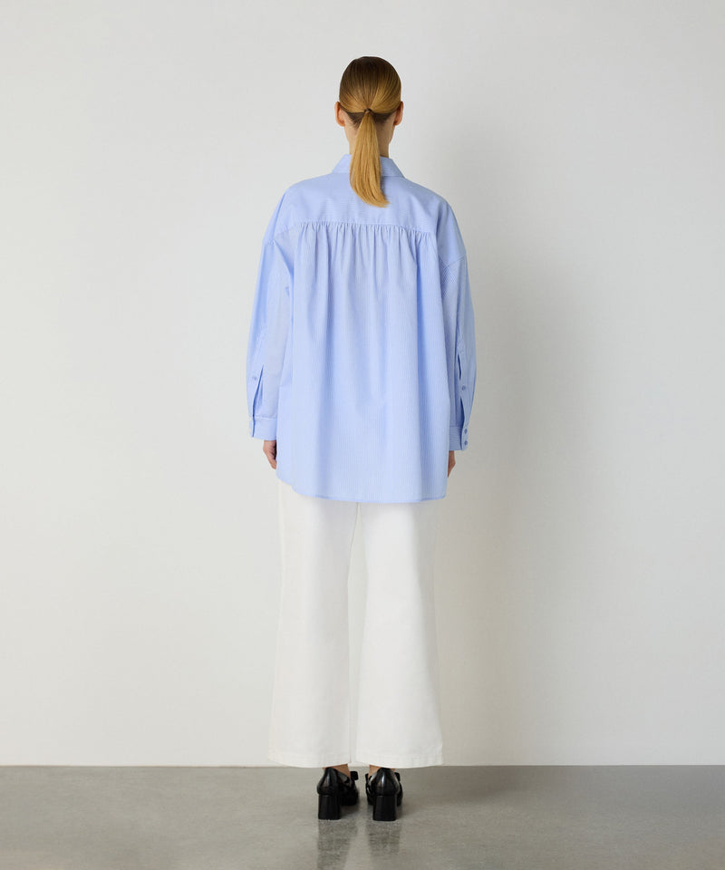 Machka Oversized Shirt Blue