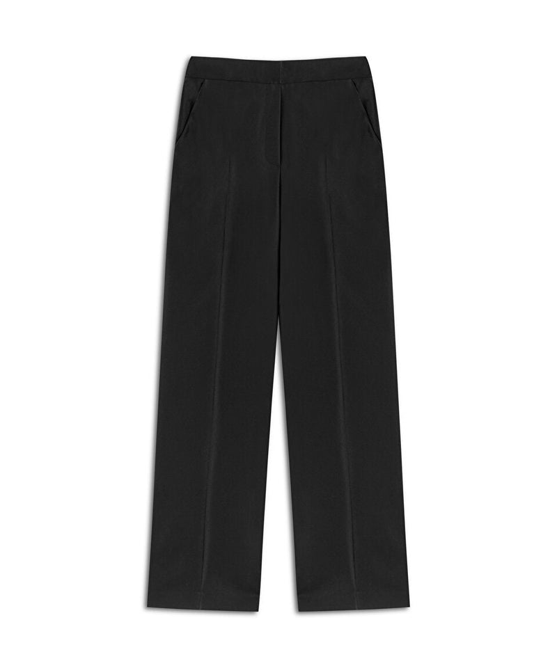 Machka Satin Duchess Trousers Black