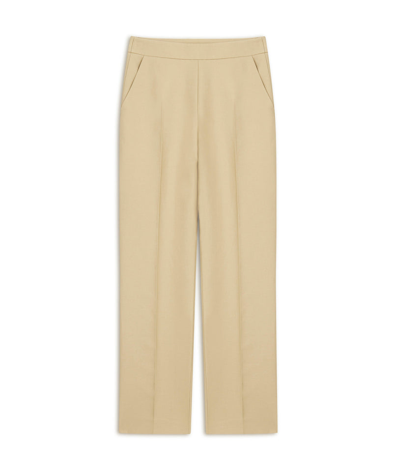 Machka Cigarette Fit Trousers Stone