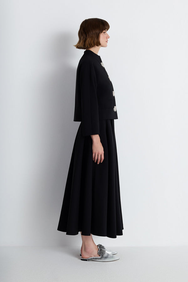 Nean Midi Skirt Black