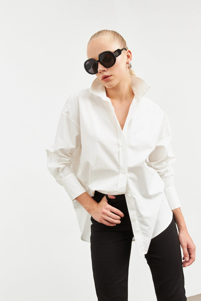 Setre Long Sleeve Shirt Ecru