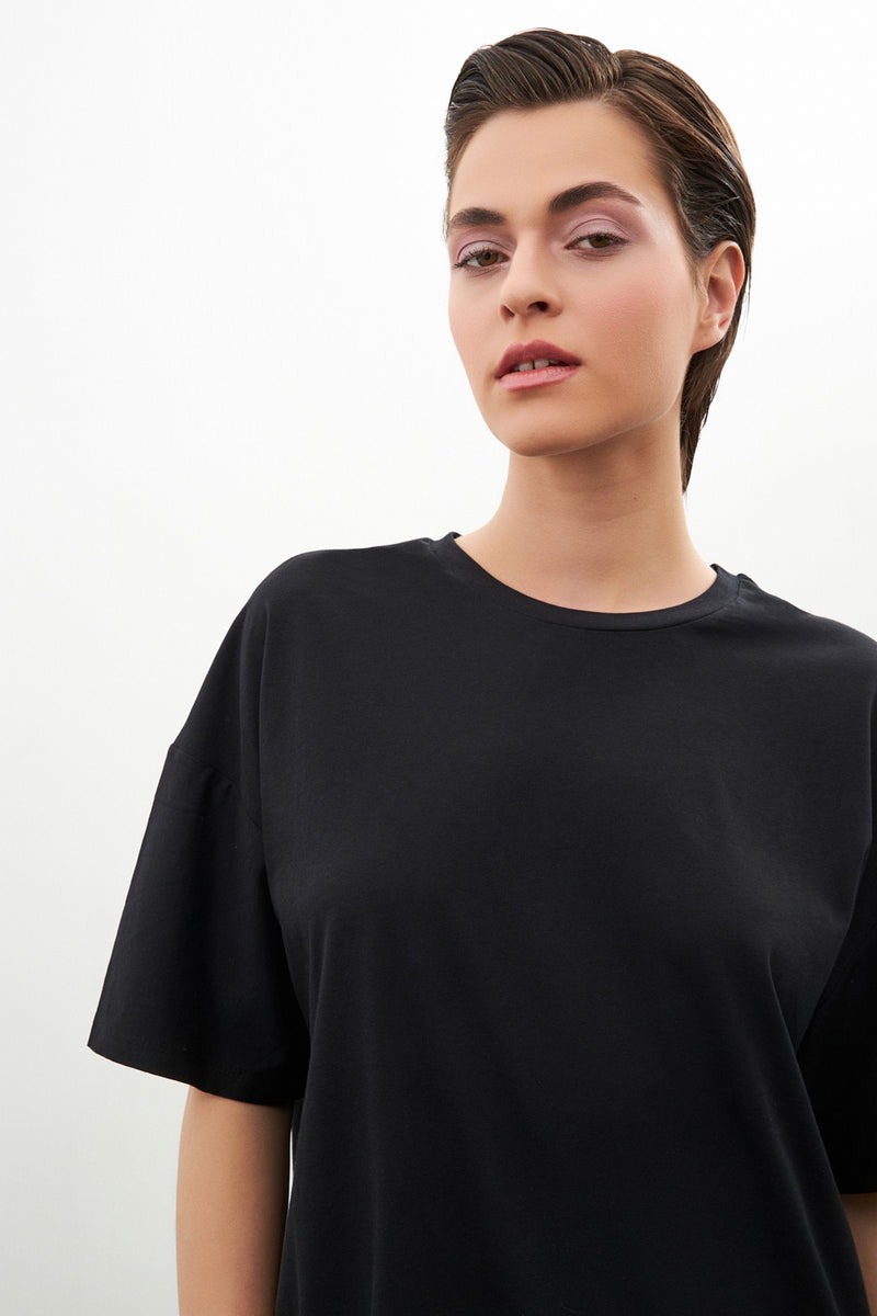 Setre Short Sleeve Basic T-Shirt Black