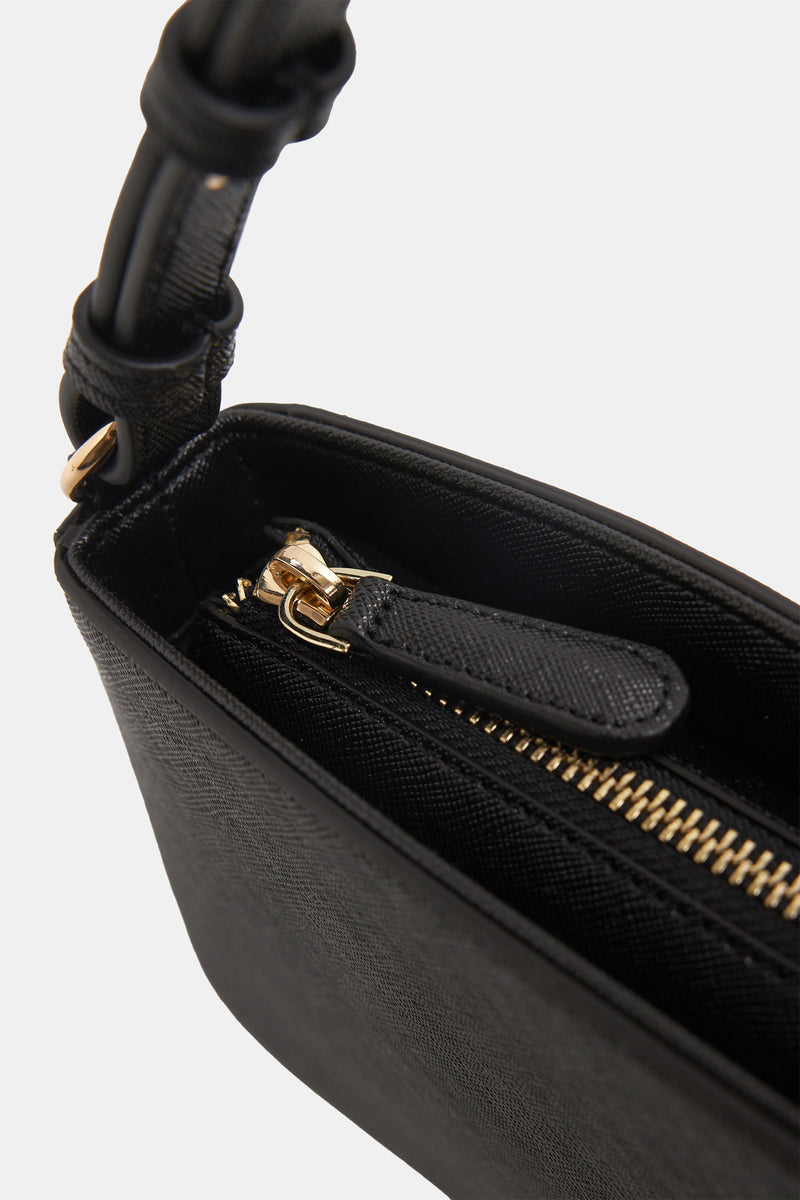 Setre Shoulder Bag With Belt Detail Black