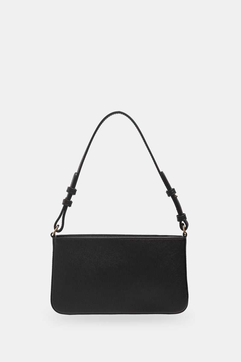 Setre Shoulder Bag With Belt Detail Black