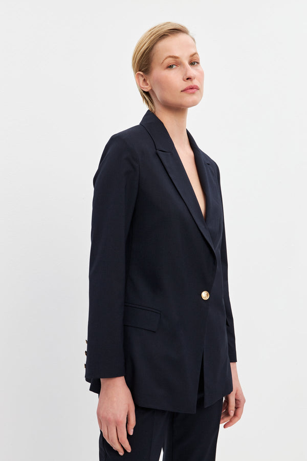 Setre Single Button Jacket Navy