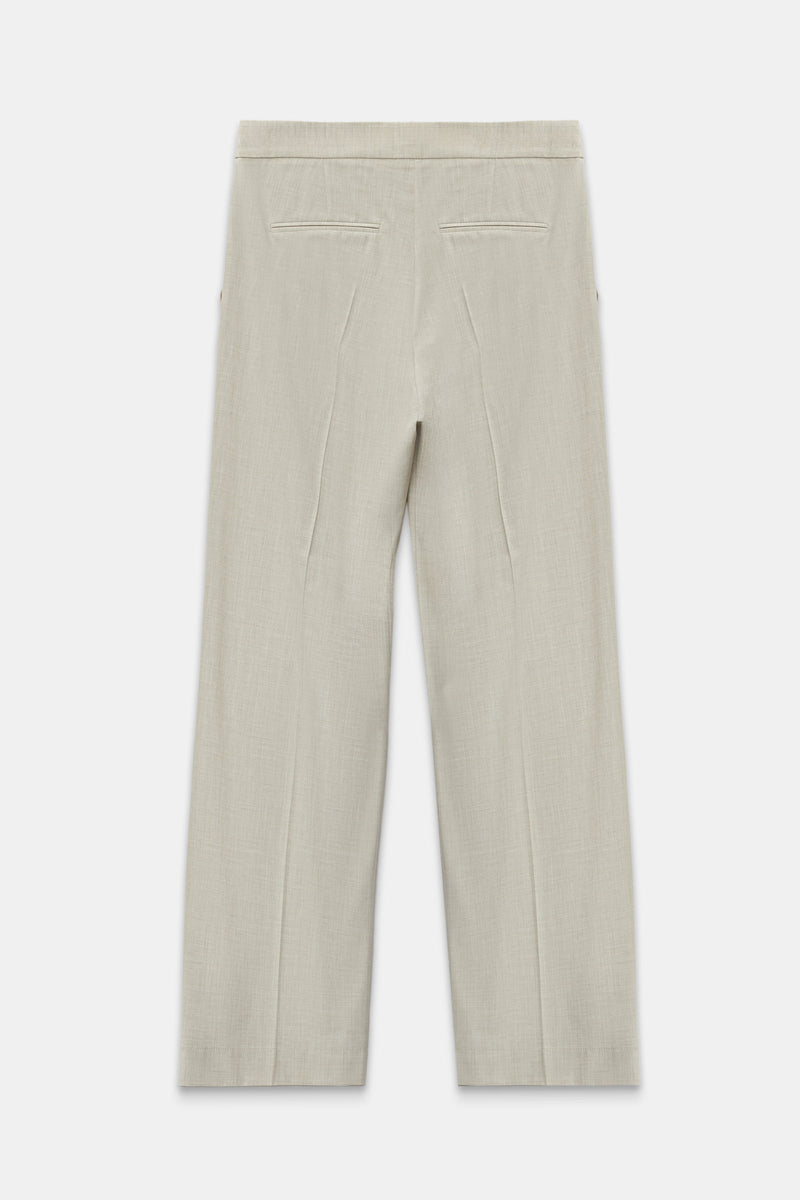 Setre High Waist Formal Trousers Beige