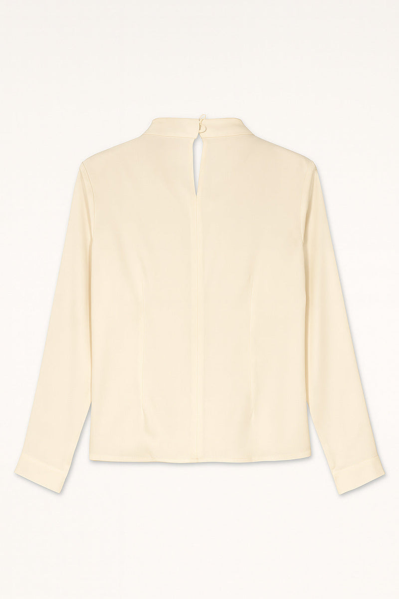 Setre Waist Tie Detailed Blouse Cream