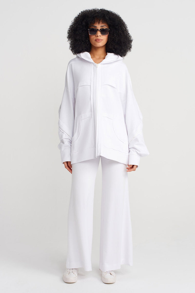 Nu Pocket-Detail Jacket Off White