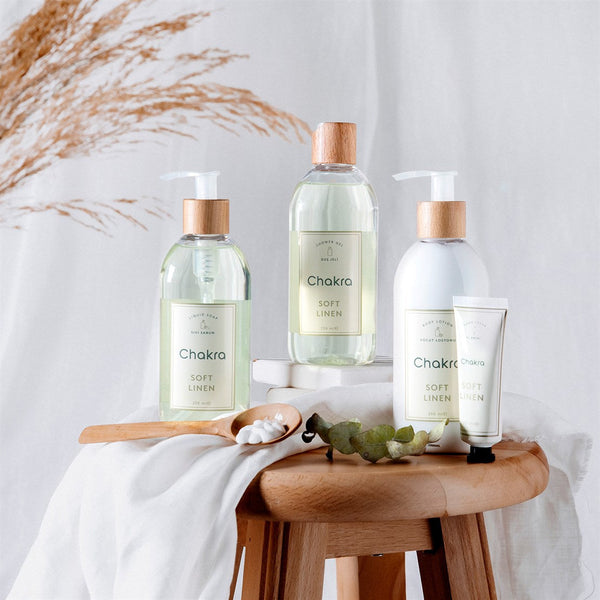 Chakra Shower Gel 250Ml Soft Linen
