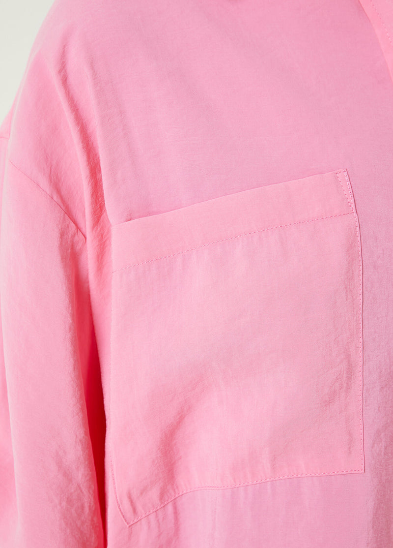 Beymen Club Epaulette Buckle Detailed Shirt Pink