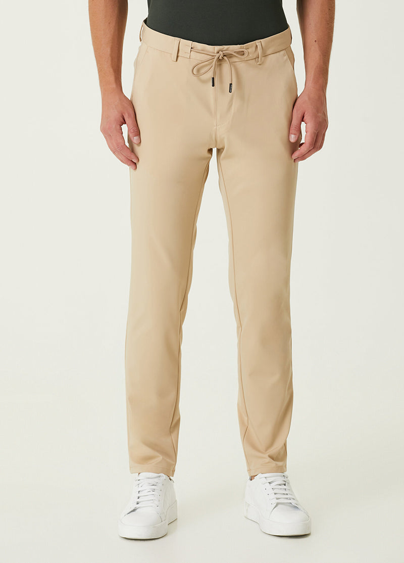 Beymen Club Men Waist Corded Trousers Beige