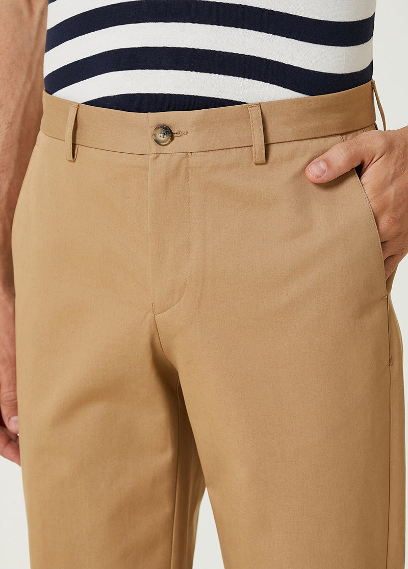 Beymen Club Men Straight Fit Trousers Camel