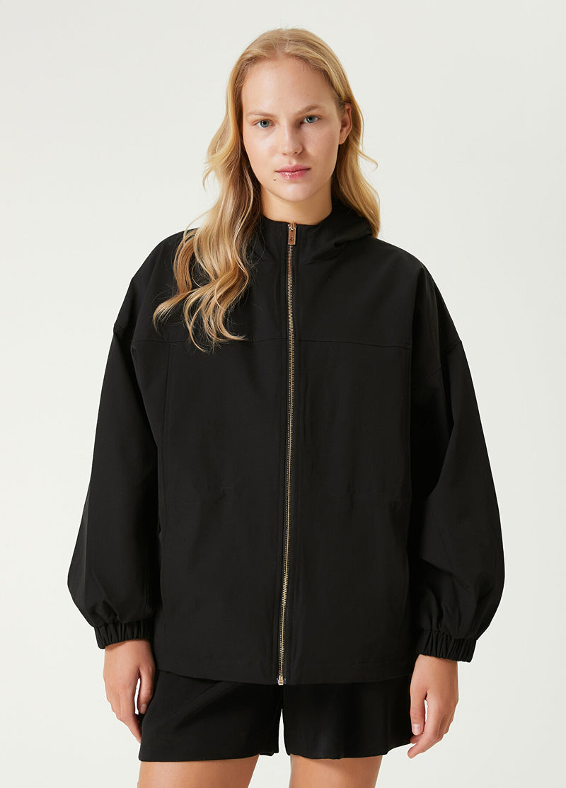 Beymen Club Hooded Coat Black