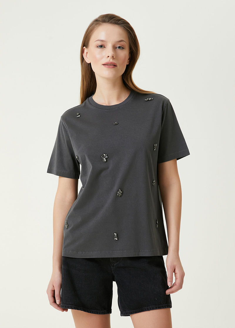 Beymen Club Stone T-Shirt Anthracite