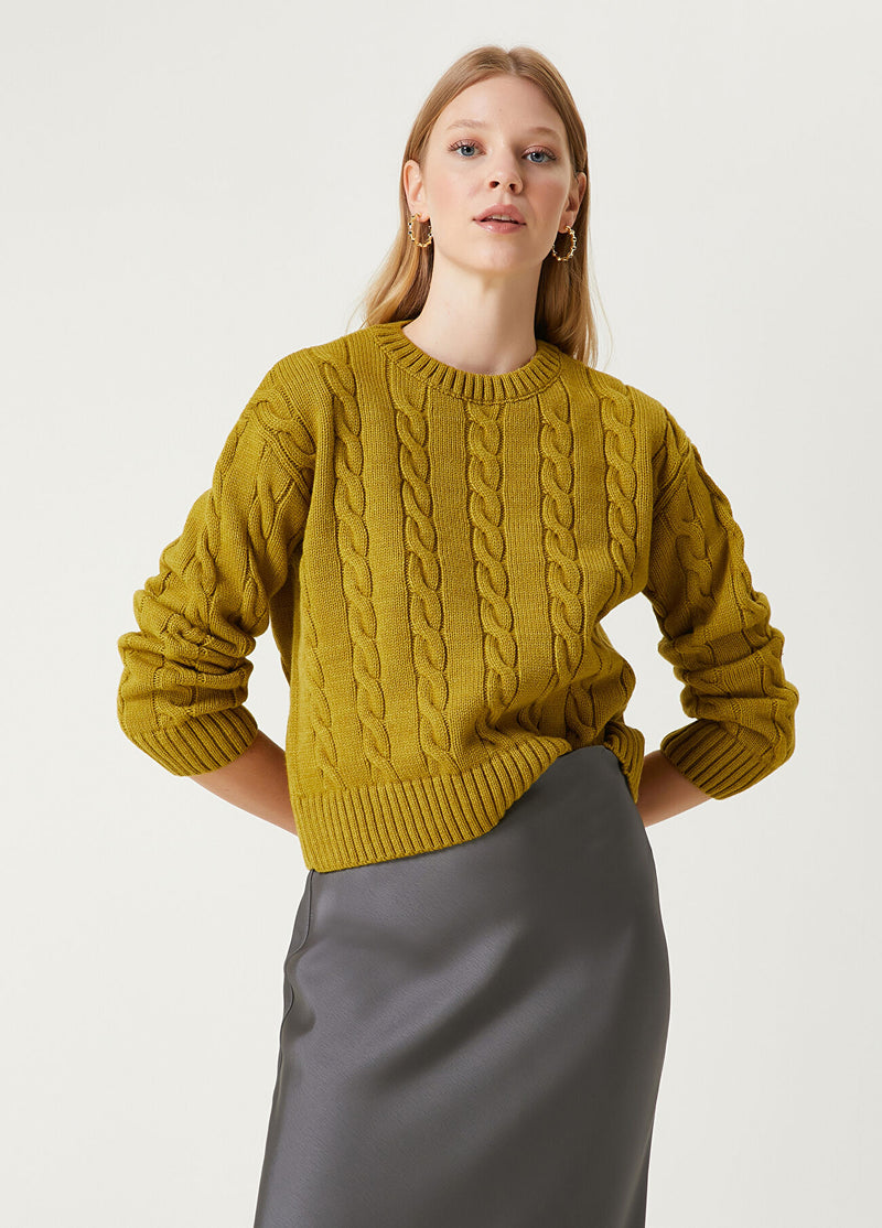 Beymen Club Hair Knitted Wool Sweater Light Green