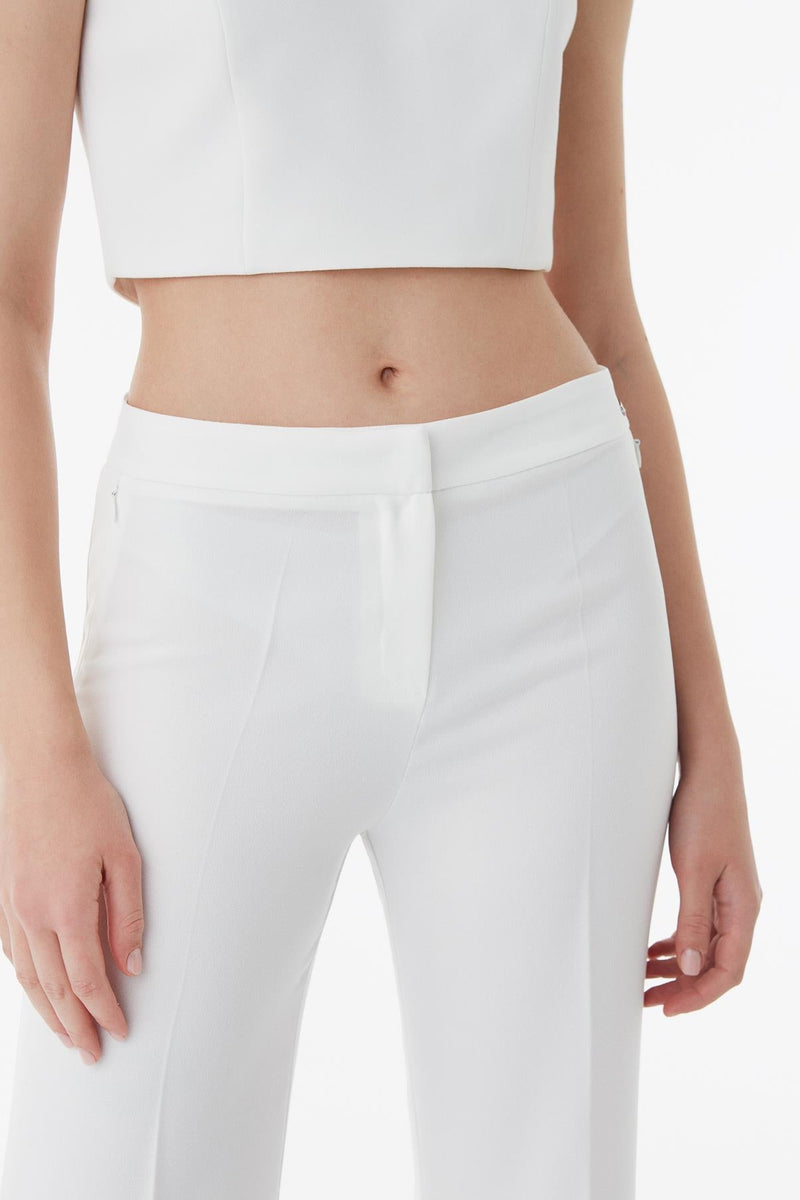 Exquise Trouser Off White - Wardrobe Fashion