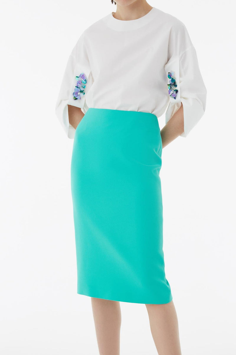 Exquise Skirt Green - Wardrobe Fashion