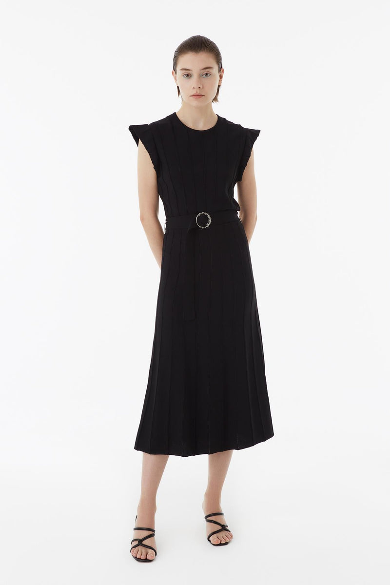 Exquise Dress S/Sl Black