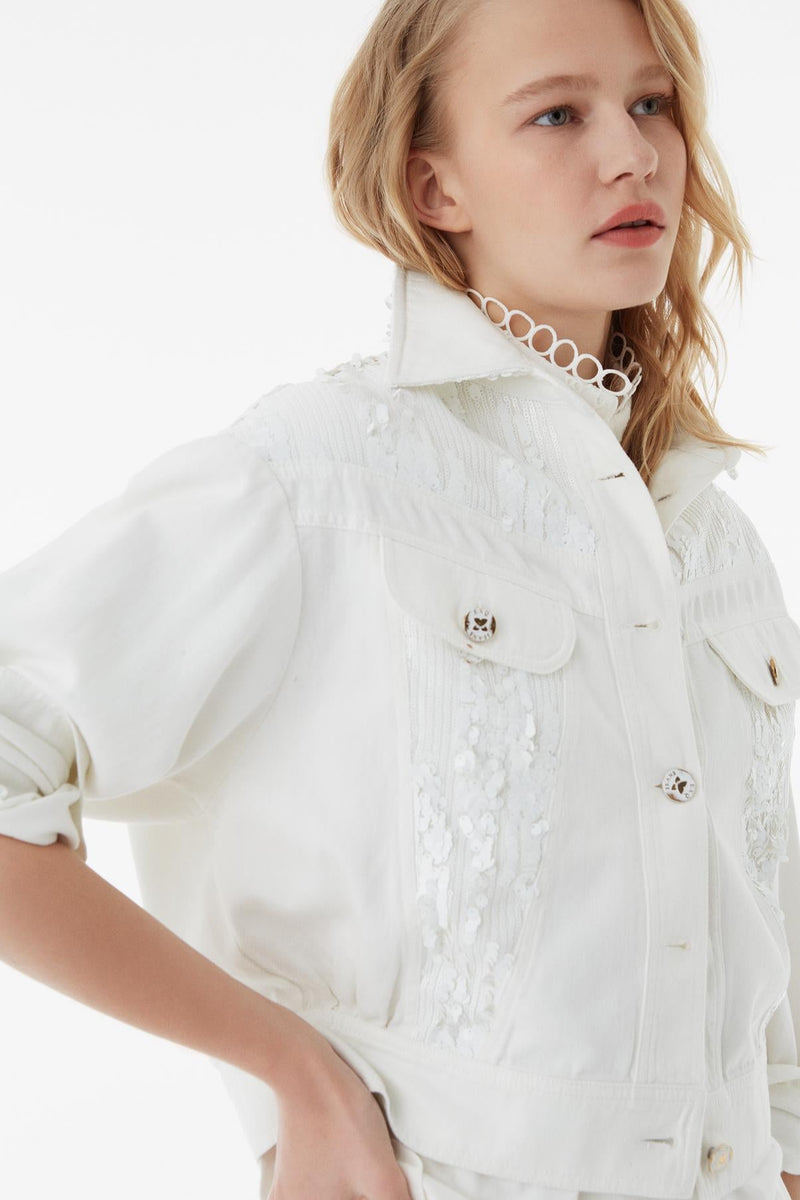 Exquise Jacket Light Off White - Wardrobe Fashion