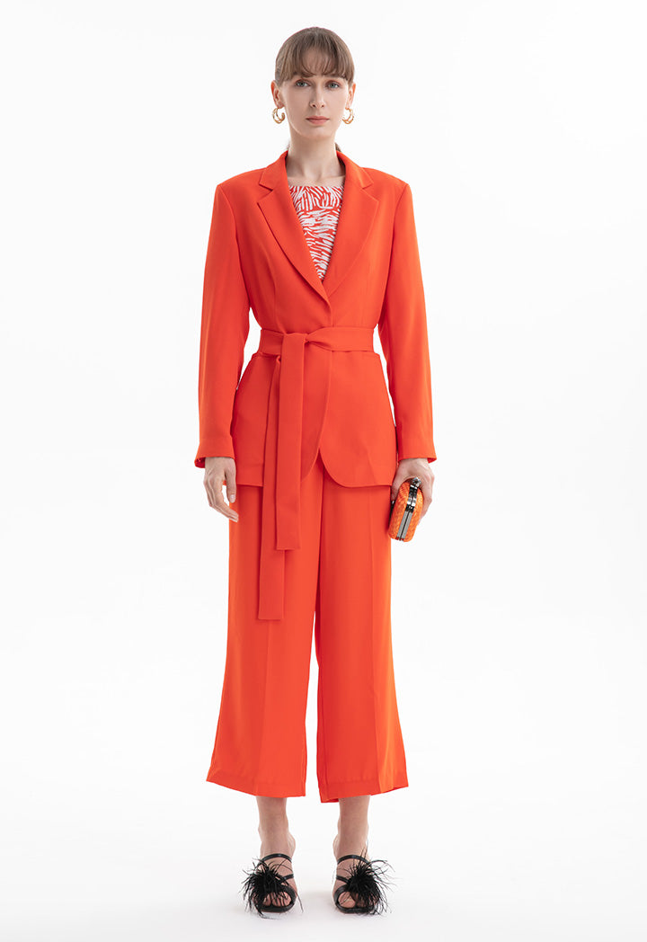 Choice Solid Palazzo Trouser Orange