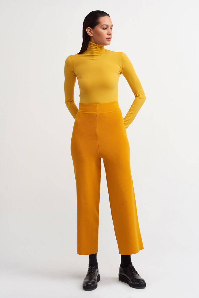 NU High Waist Knit Trouser Papia