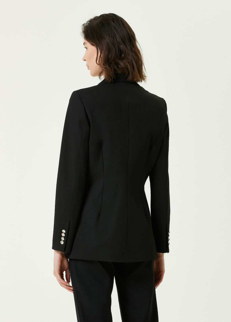 Beymen Collection Butterfly Collar Blazer Black