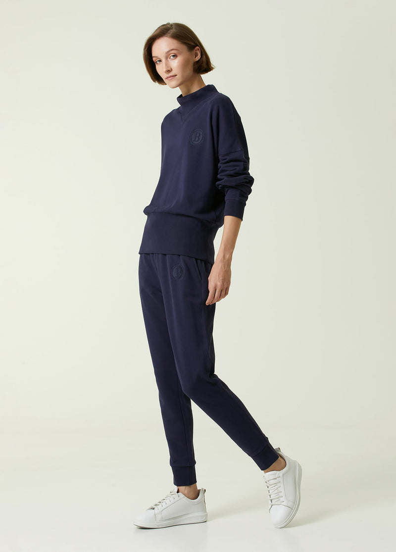 Beymen Collection High Neck Sweatshirt Navy Blue