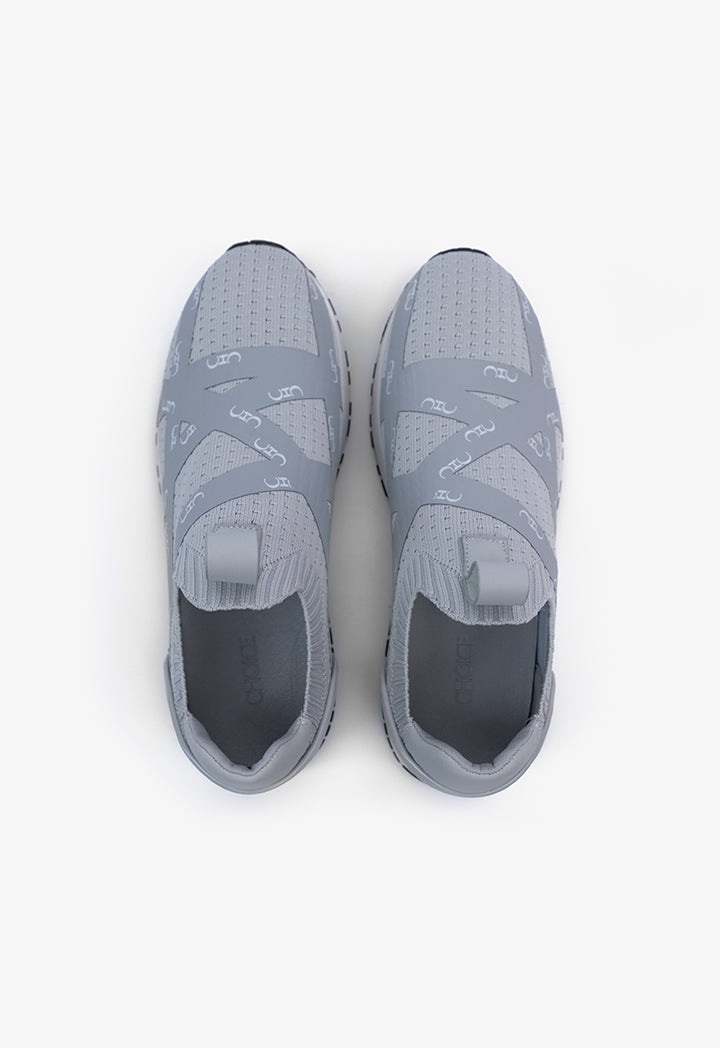 Choice Seamless Breathable Low Top Sneakers Grey