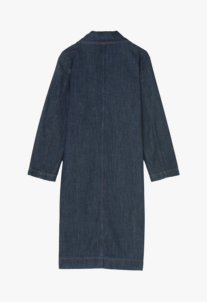 Choice Denim Midi Outerwear Navy